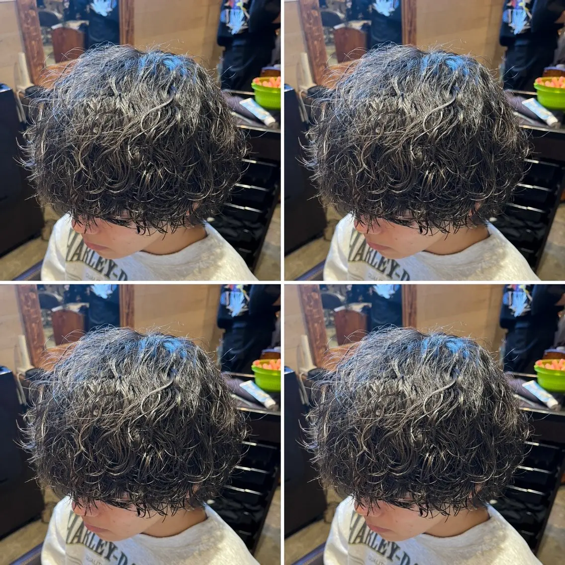 パーマ メンズ カット パーマ トリートメント ヘアセット メンズパーマ特化 店長望月謙二郎のヘアスタイル