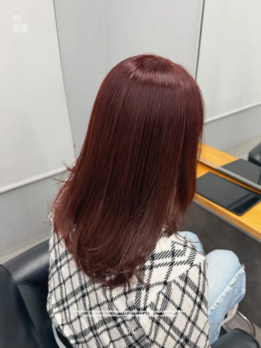 セミロング カット ヘアカラー TAKI/暖色カラー 🌙/レイヤーカットのヘアスタイル