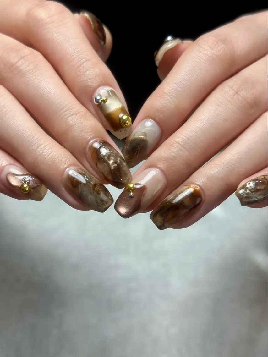 ネイル ニュアンスネイル ハンドネイル mana nailのネイルデザイン