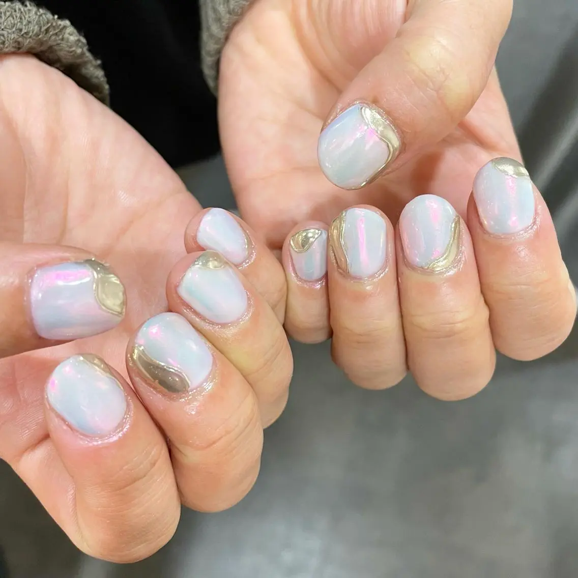 ネイル ハンドネイル 新井 ひなののネイルデザイン