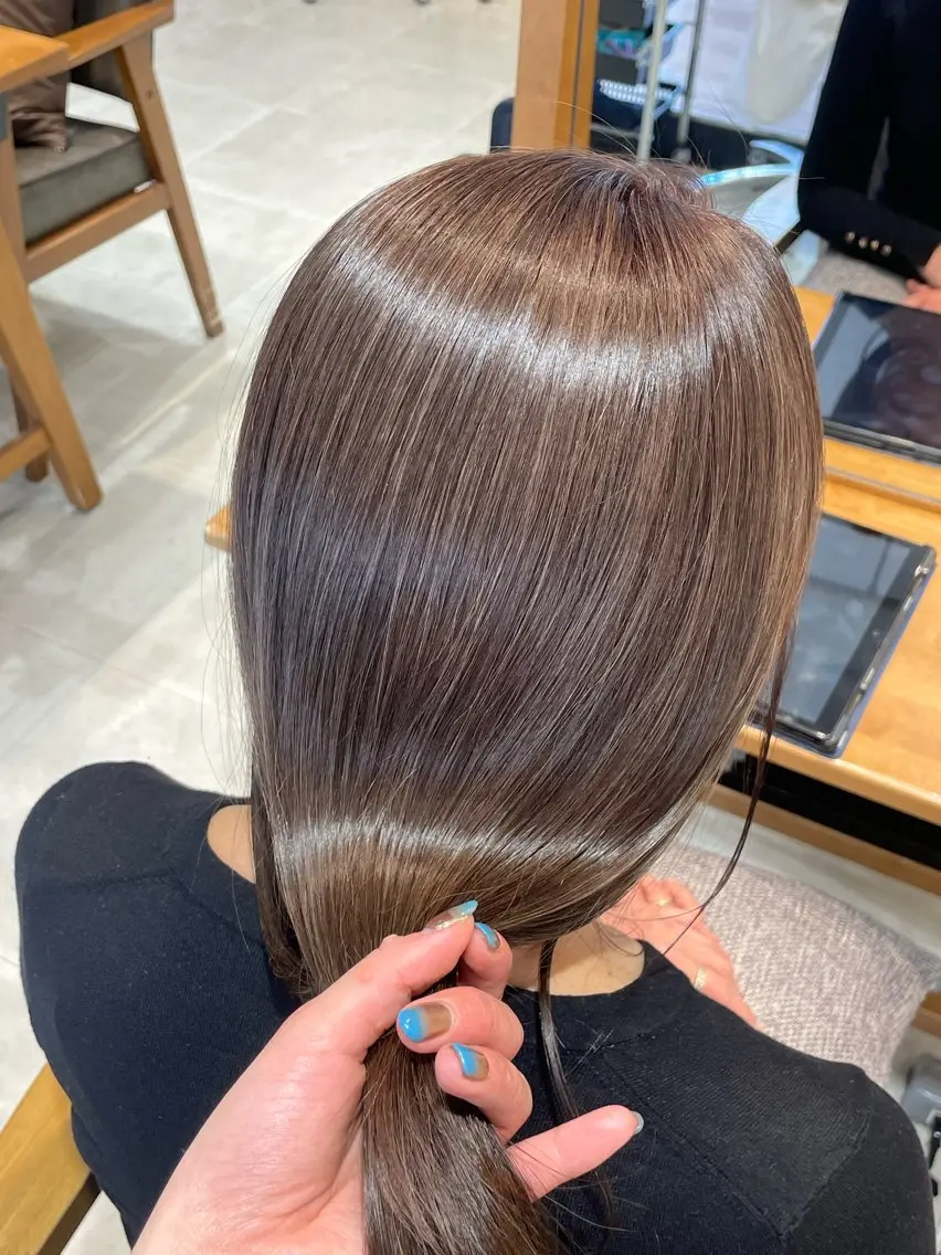 ロング カラー カット ヘアカラー トリートメント モデル様募集中 /Seina✨️のマツエク・マツパデザイン