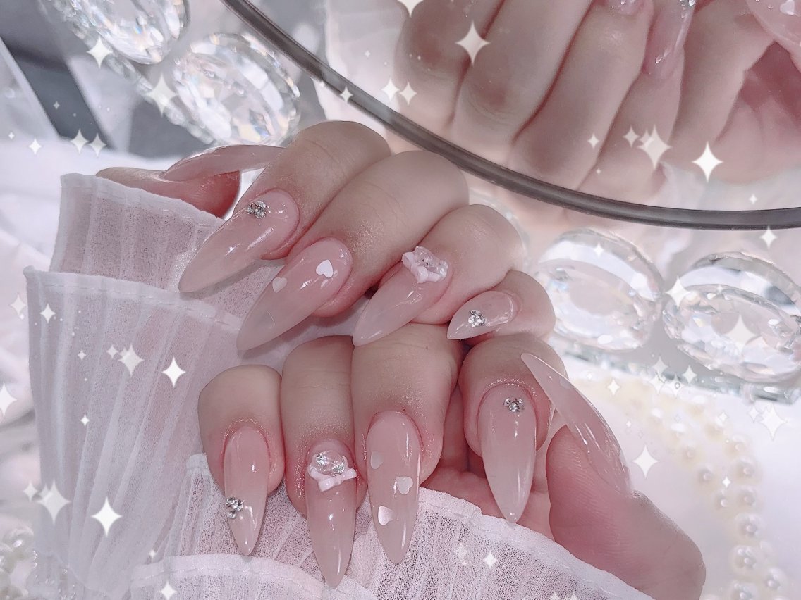 ネイル ハンドネイル 【éclat】 池田みなのネイルデザイン
