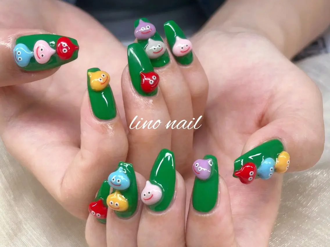 ネイル 持ち込み ハンドネイル Lino Nailのネイルデザイン