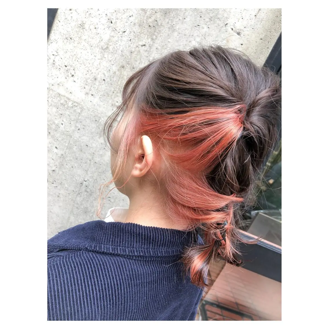 ミディアム カラー ピンクカラー カット ヘアカラー トリートメント ヘアセット センスをお届けします 大谷将生infpのヘアスタイル
