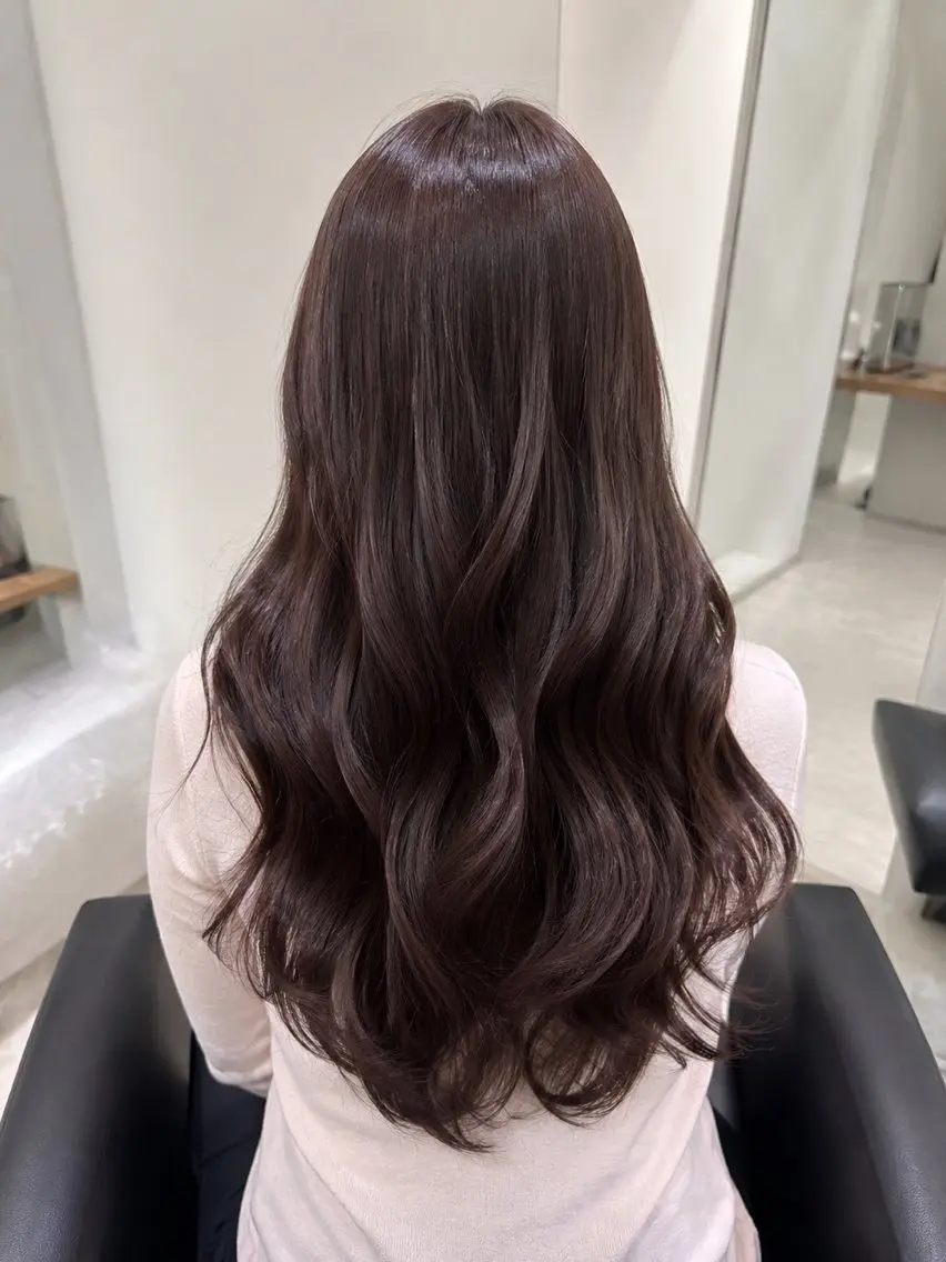 ロング カラー Mina 心斎橋 The ECTのヘアスタイル