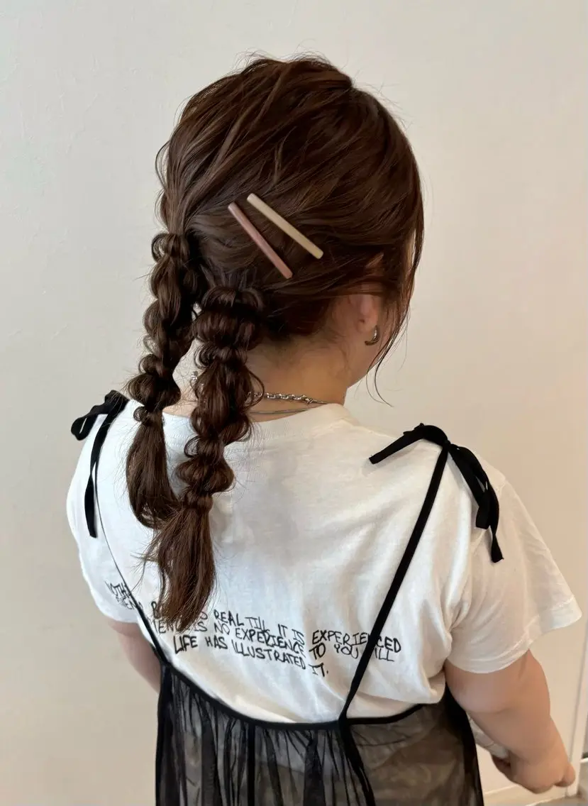 セミロング ヘアセット 🫧 ももか🫧のヘアスタイル