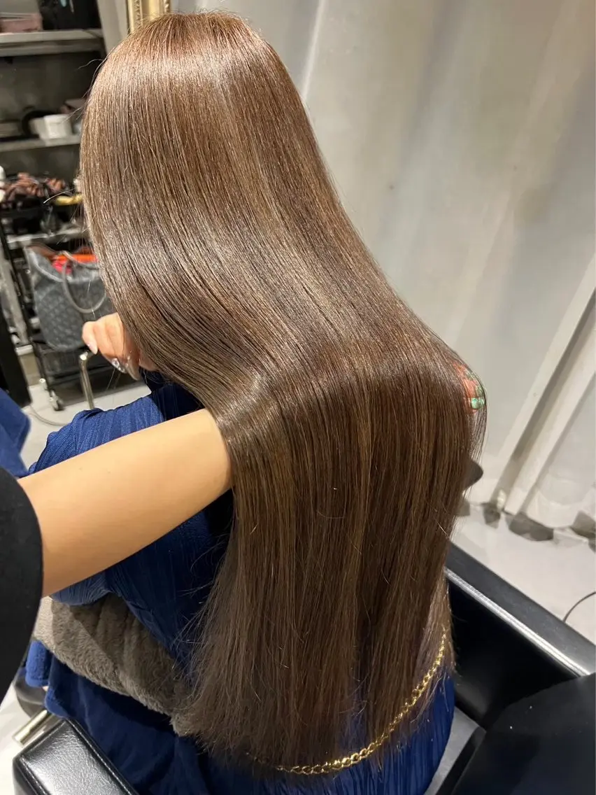 ロング カラー ベージュカラー カット ヘアカラー inc新小岩 🌱MANAMIのヘアスタイル