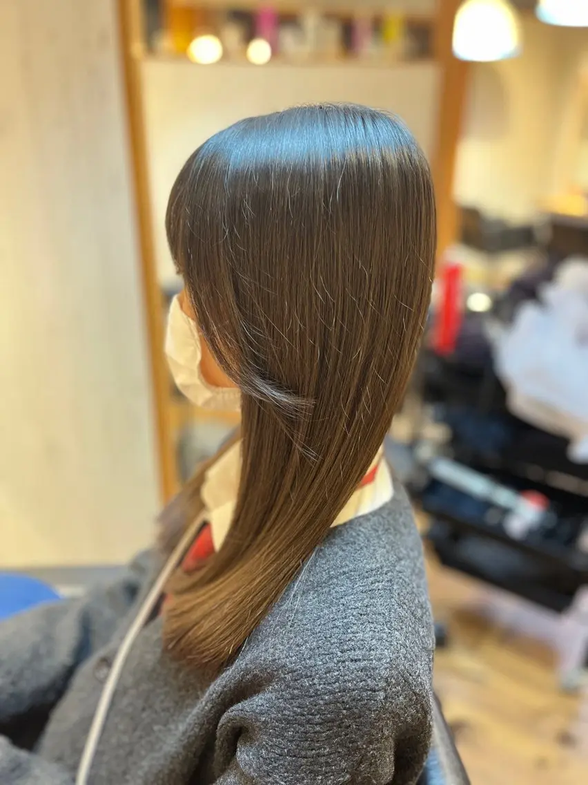 ロング 神野 楓のヘアスタイル