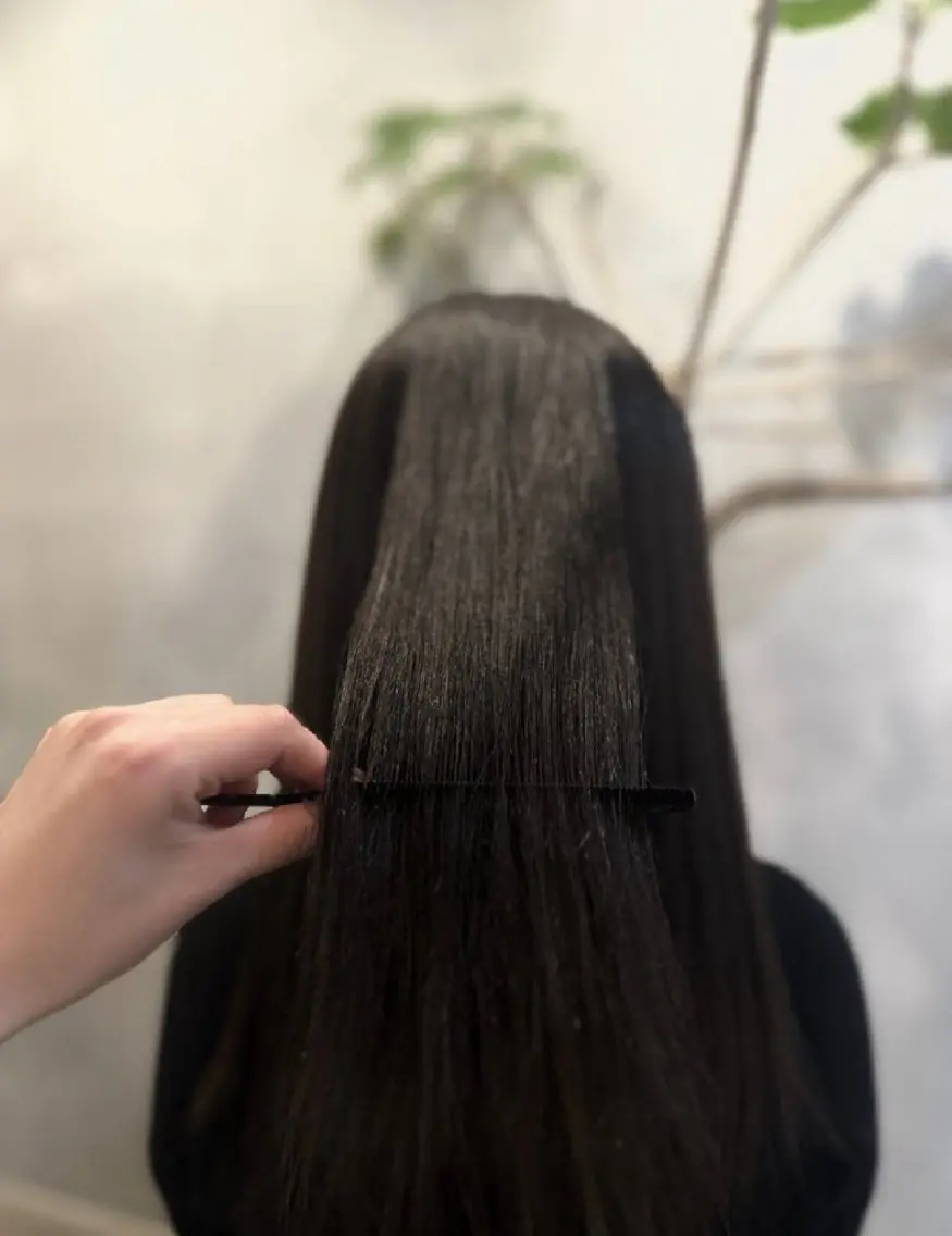 セミロング 吉岡 翔太のヘアスタイル