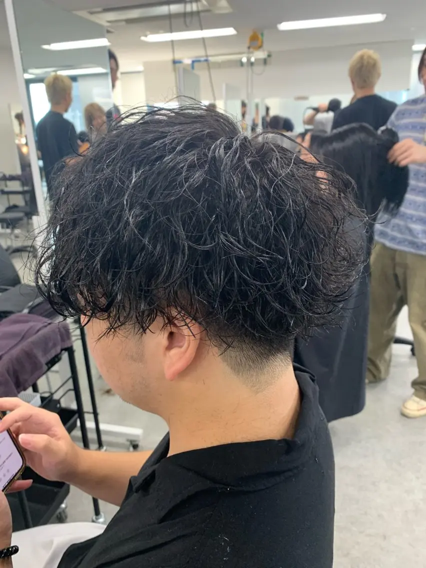 ショート パーマ メンズ ⚡️お値段以上⚡️ RYUKIのヘアスタイル