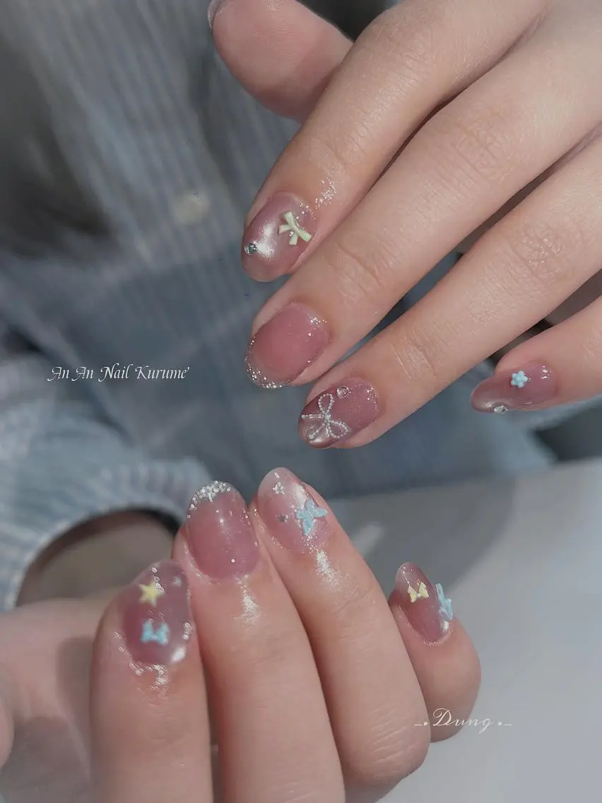 ネイル AN AN NAILKURUMEのネイルデザイン