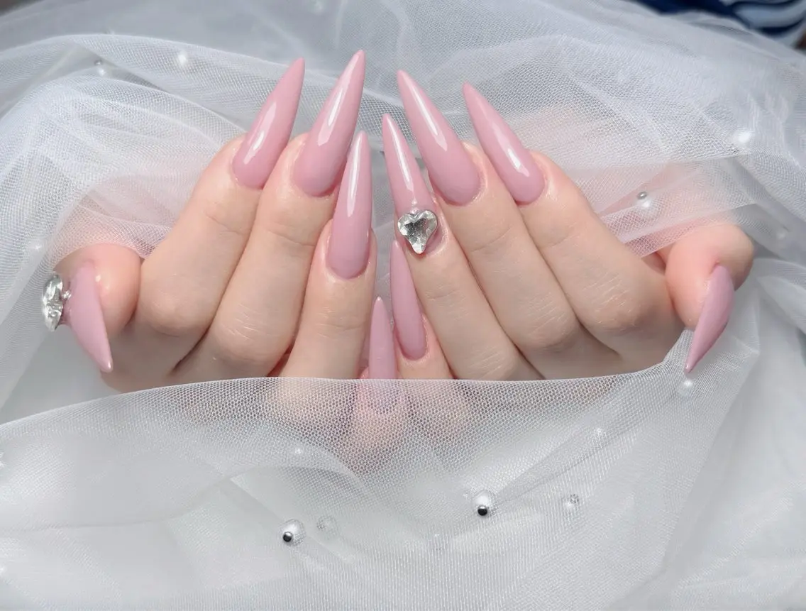 ネイル アートネイル 韓国ネイル 持ち込み ワンホンネイル ハンドネイル Lenie Nail Salonのネイルデザイン