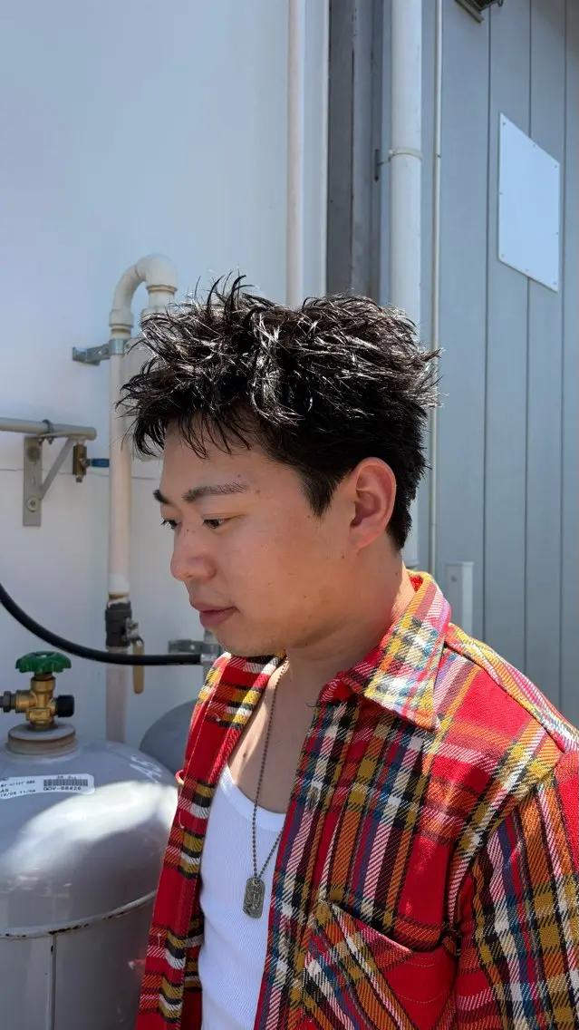 パーマ メンズ メンズパーマ カット パーマ メンズ特化✂️阿世賀 隆太のヘアスタイル