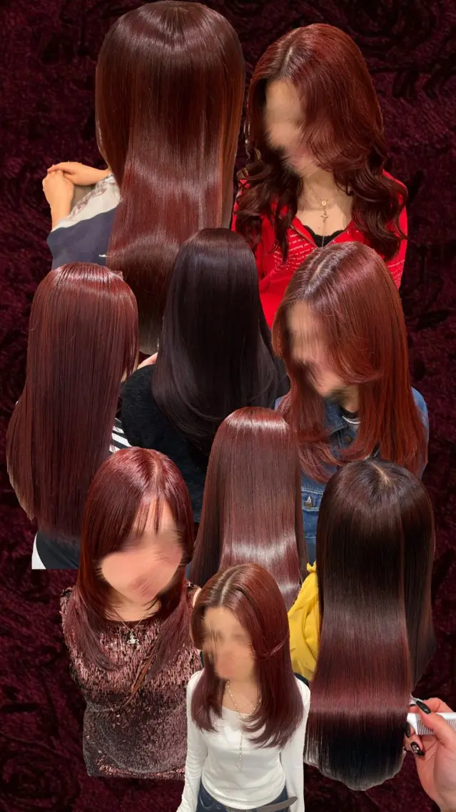 ロング カラー ブリーチ ダブルカラー ブリーチなしカラー Ash 西葛西のヘアスタイル