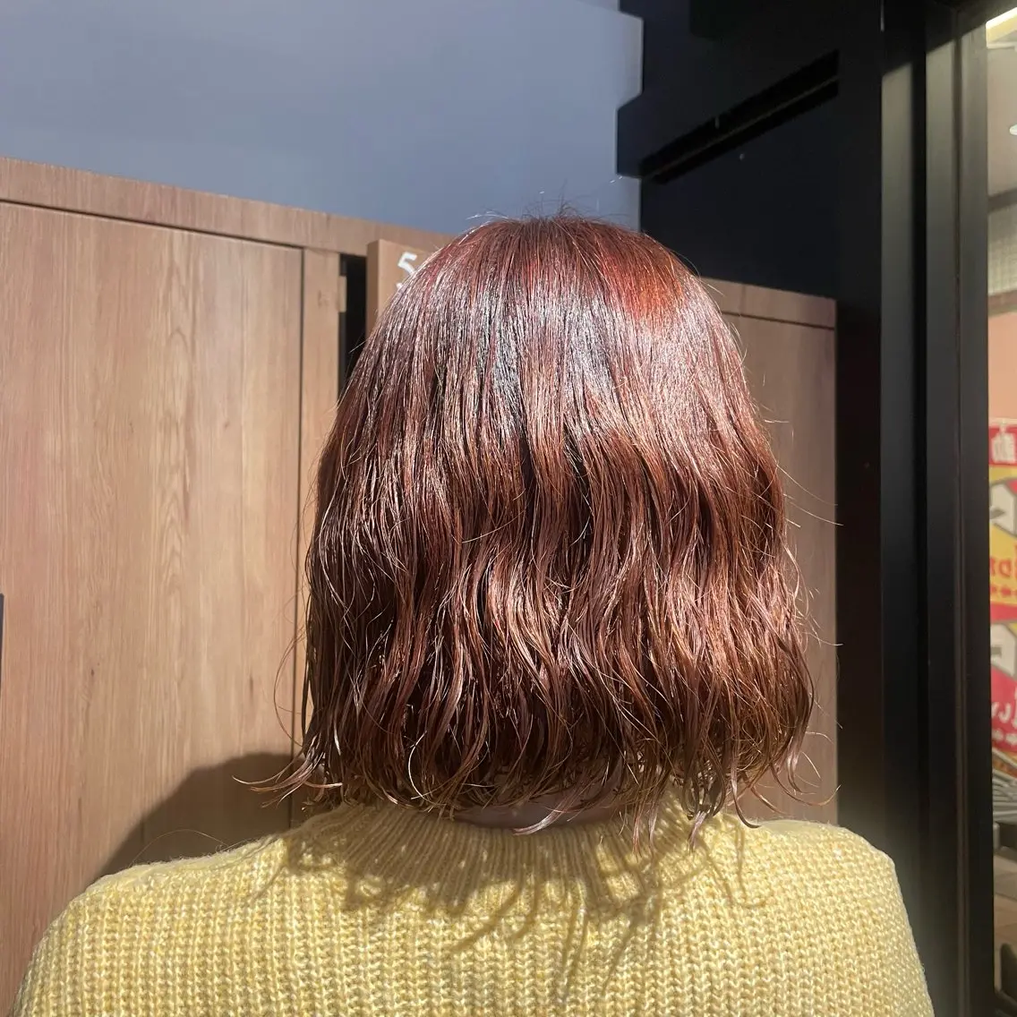 【⚠️女性限定⚠️】🌷カット+コテ巻き風デジタルパーマ＋超音波トリートメント付き🌷の写真