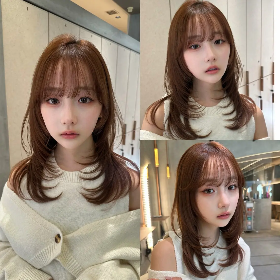 セミロング カラー 佐藤 壮一郎のヘアスタイル