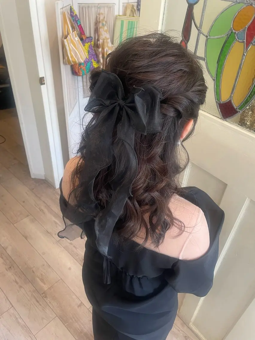 ロング ヘアセット Magnifique MAIのマツエク・マツパデザイン