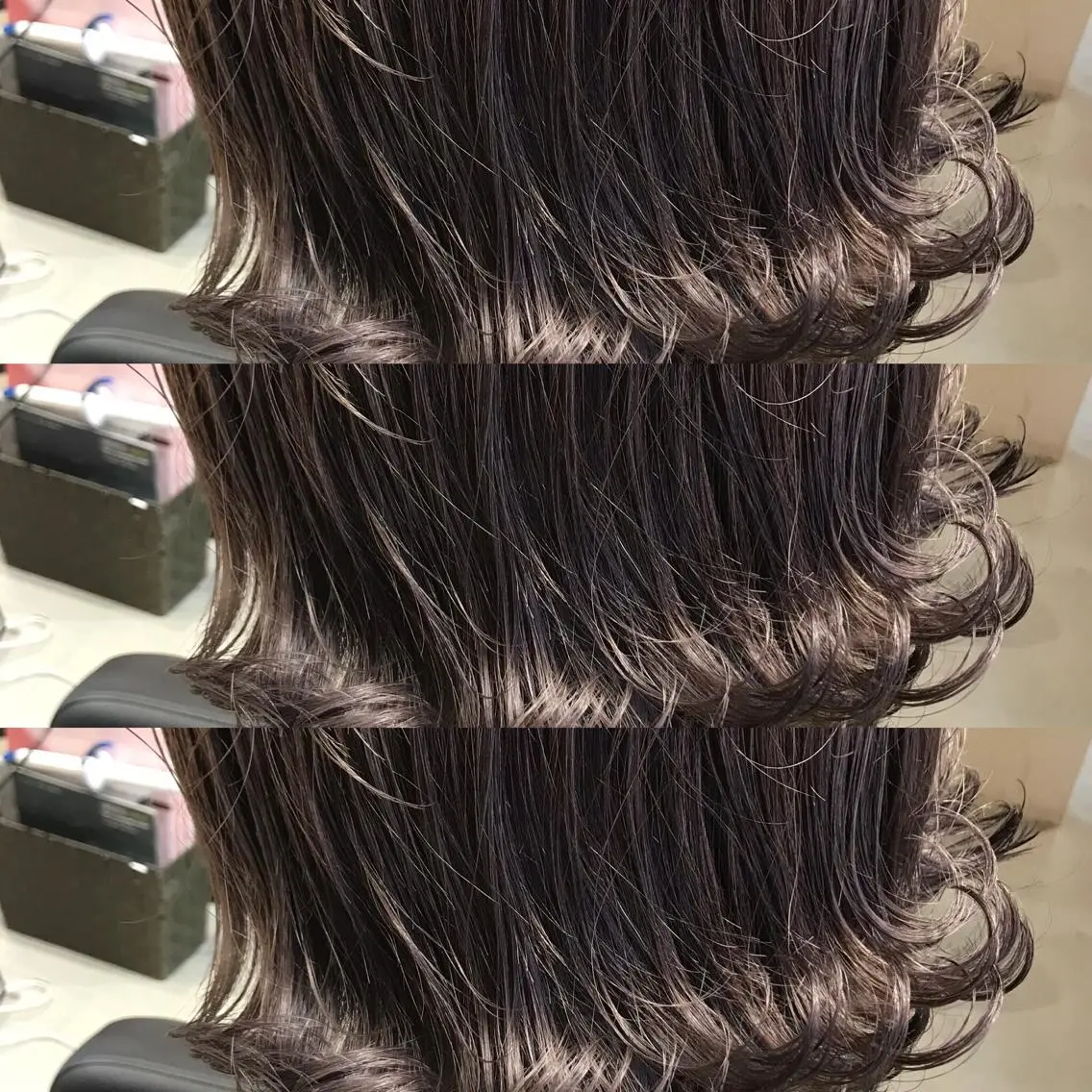 ショート カラー ブリーチ ラベンダーカラー ラベンダーグレー ヘアカラー 大久保 隆蔵のヘアスタイル