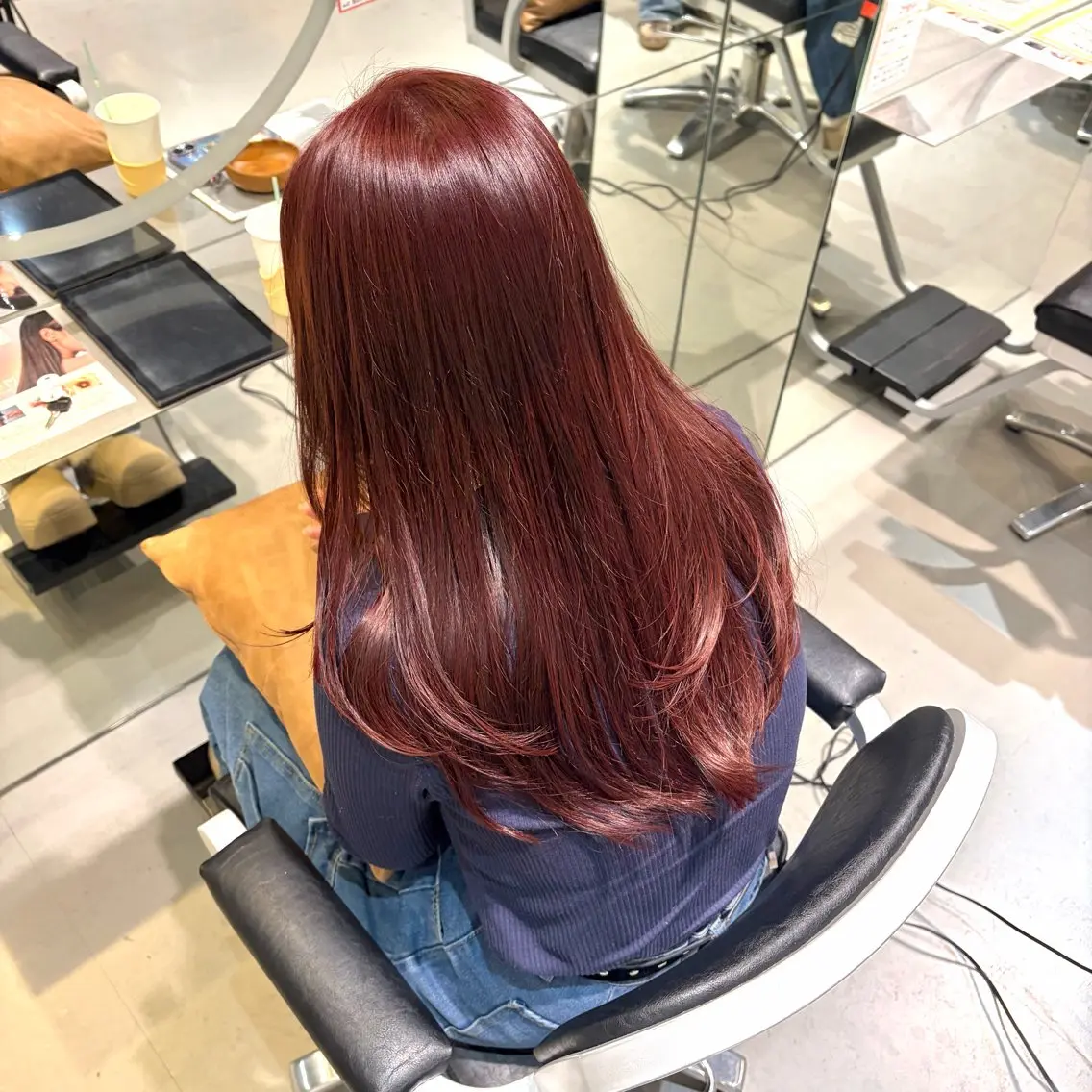 【新規】ダブルカラー+レディースカット+保湿トリートメントの写真