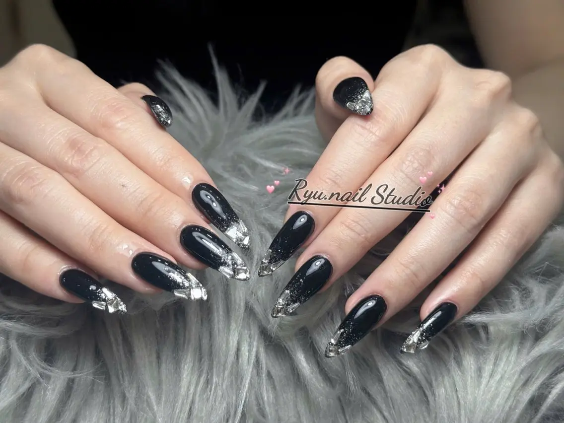 ネイル 韓国ネイル ワンホンネイル ハンドネイル Ryu Nail YukiChanのネイルデザイン