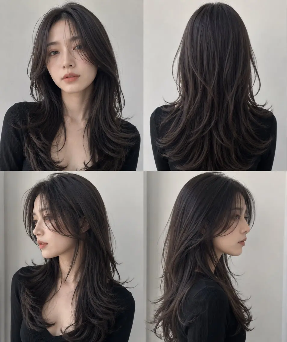 ロング レイヤー/髪質改善 鵜澤剛のヘアスタイル