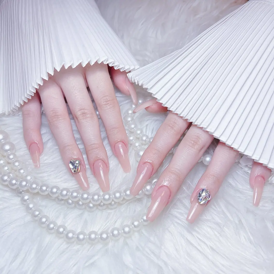 ネイル 持ち込み ハンドネイル Ugirl Nail Pinpin🤍のネイルデザイン