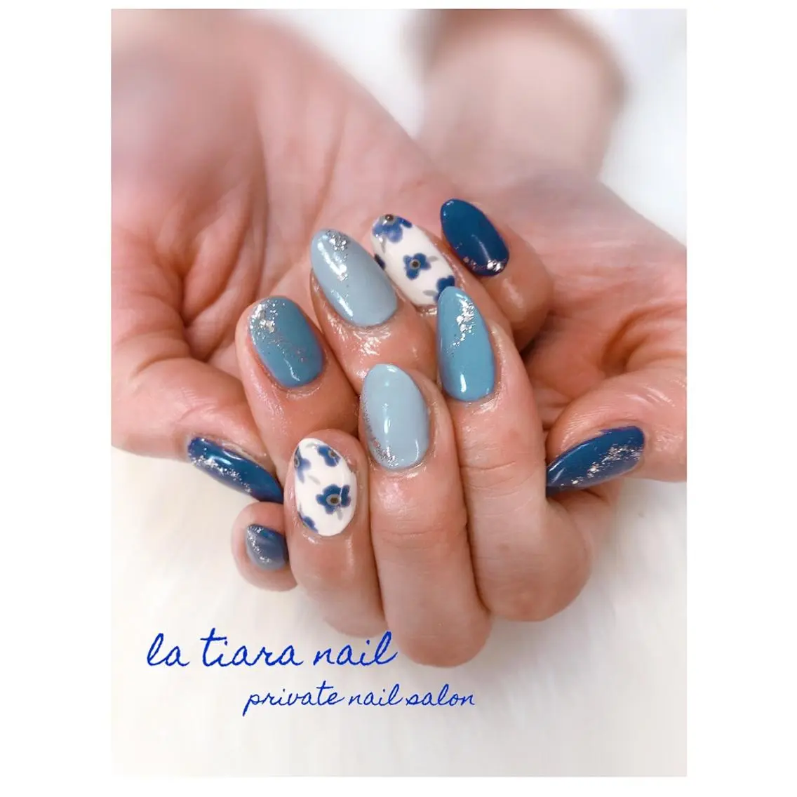 ネイル Blue bird  nailのネイルデザイン