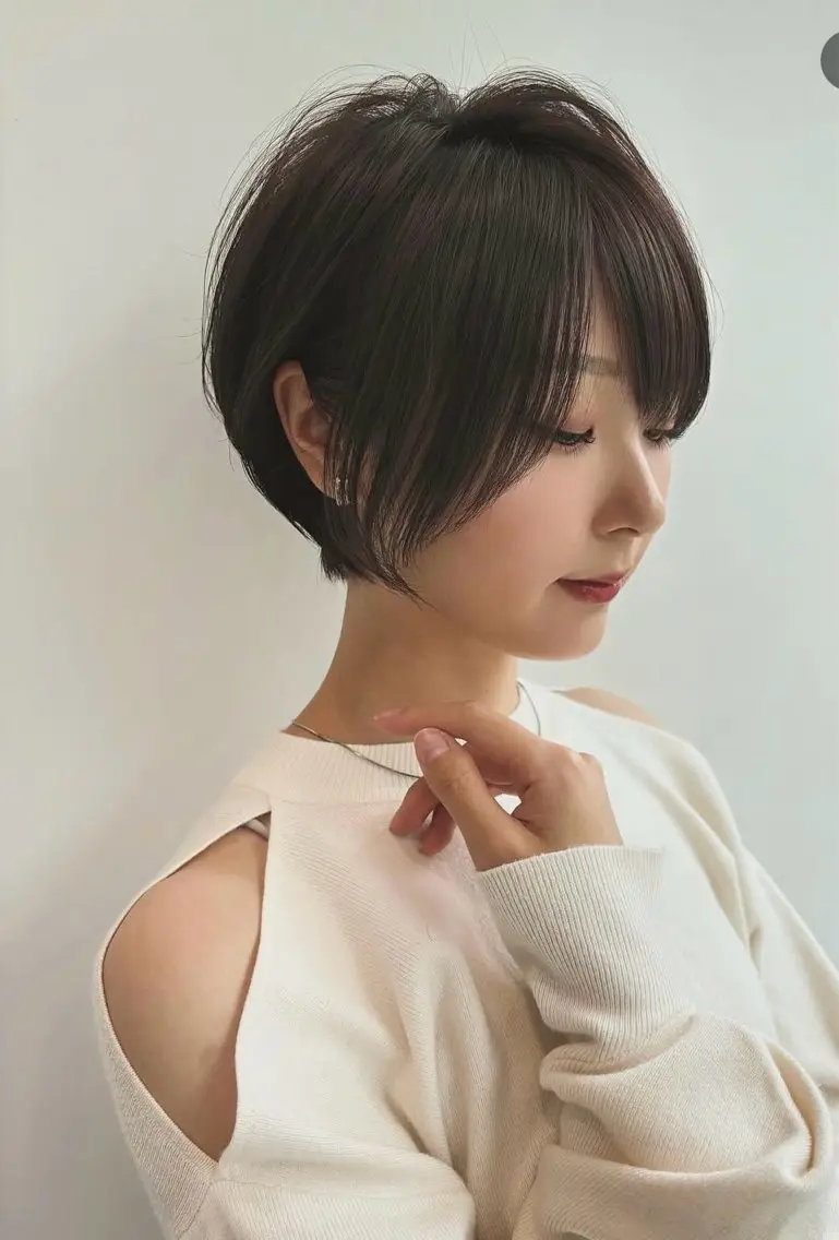 ショート カラー カット 《6月限定🉐価格》 /ショート特化/荒砂のヘアスタイル