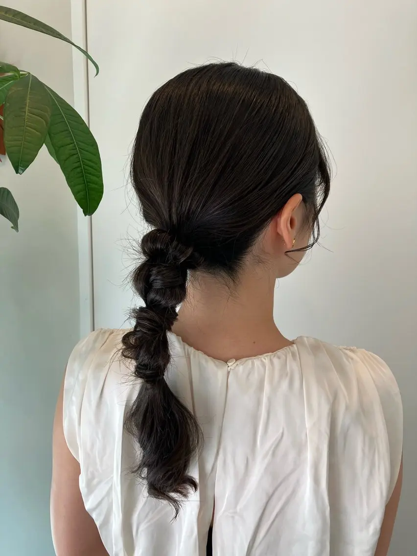 ヘアアレンジ 結婚式・ブライダル Hair&Make Nahoのマツエク・マツパデザイン
