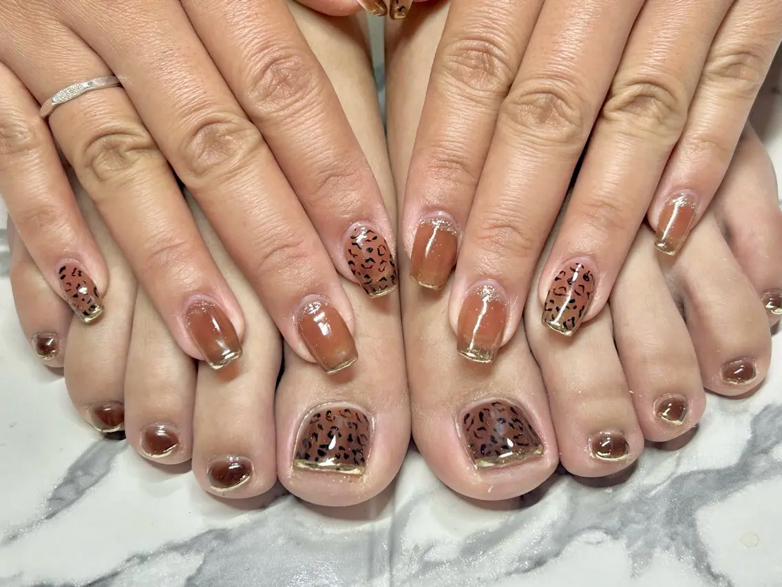 ネイル フットネイル フットネイル k.nail #ksmのネイルデザイン