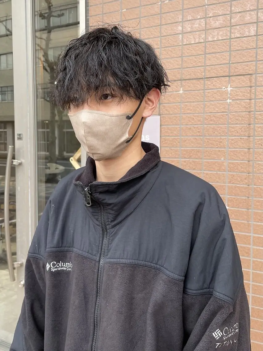 カット+特殊パーマ+トリートメントの写真