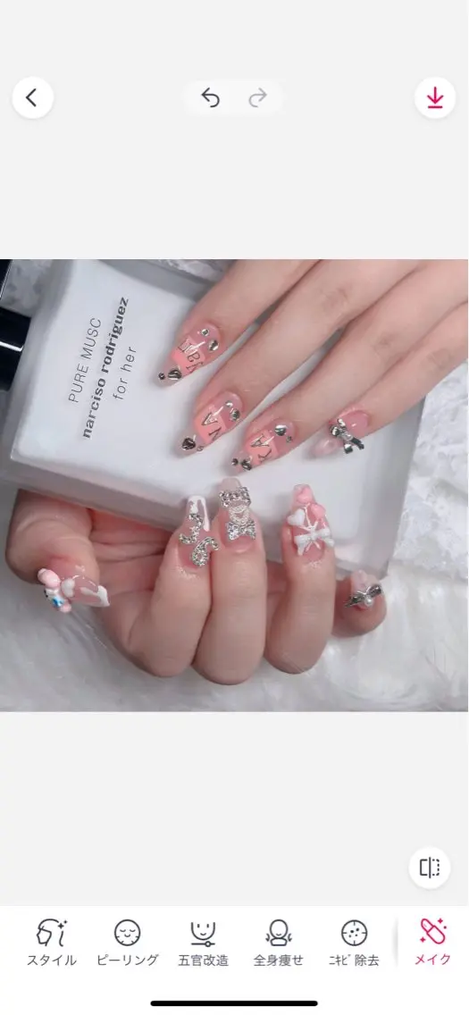 ネイル アートネイル 成人式 ジェルネイル ニュアンスネイル 夏ネイル ハンドネイル neco H.babynailのネイルデザイン
