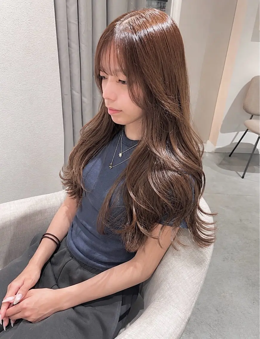 ロング カット ince hair/ miraiのヘアスタイル