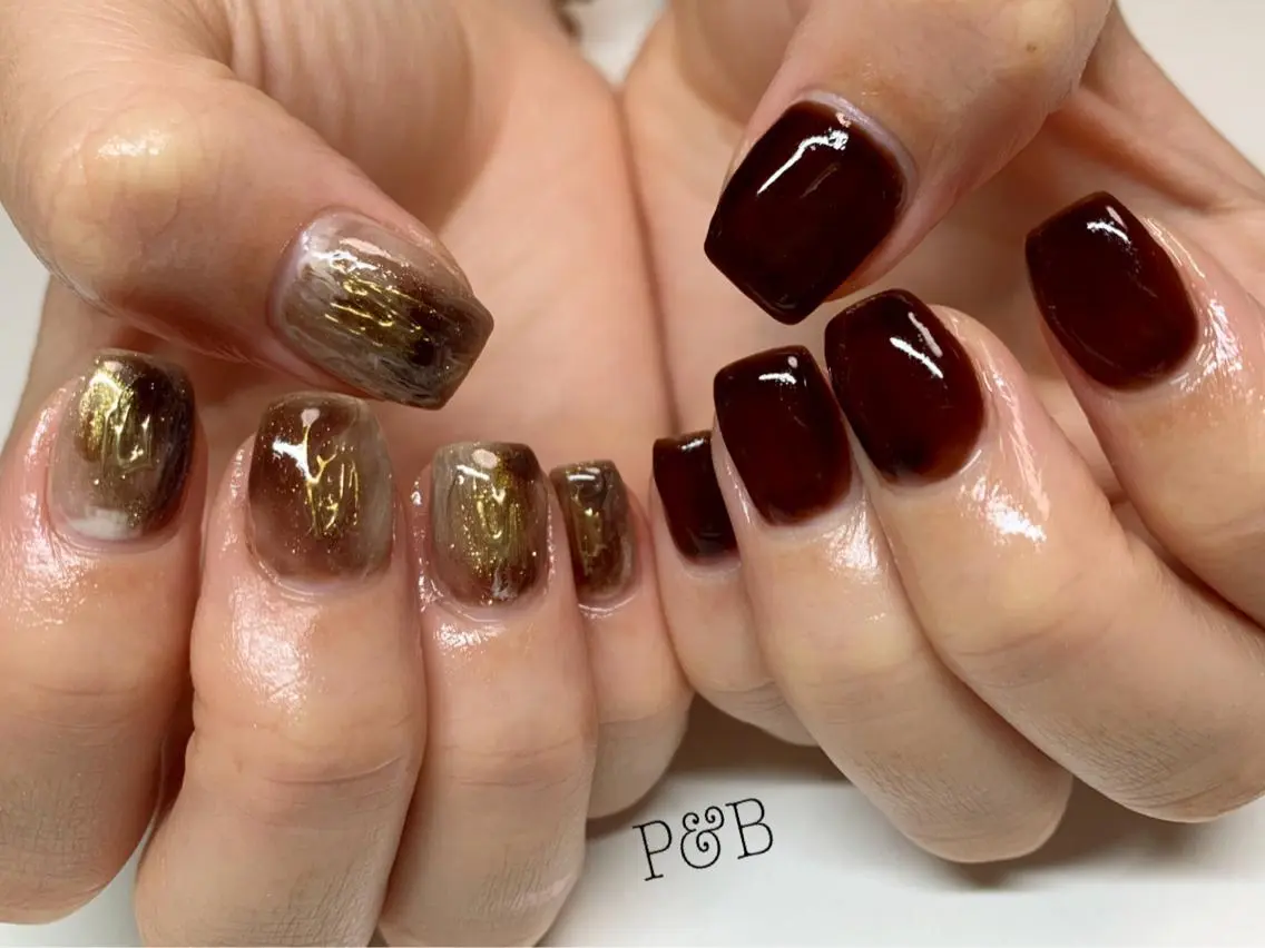ネイル ニュアンスネイル Lii【リー】 _picoのネイルデザイン
