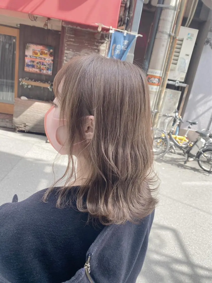 カット&イルミナカラー&高保湿トリートメントの写真