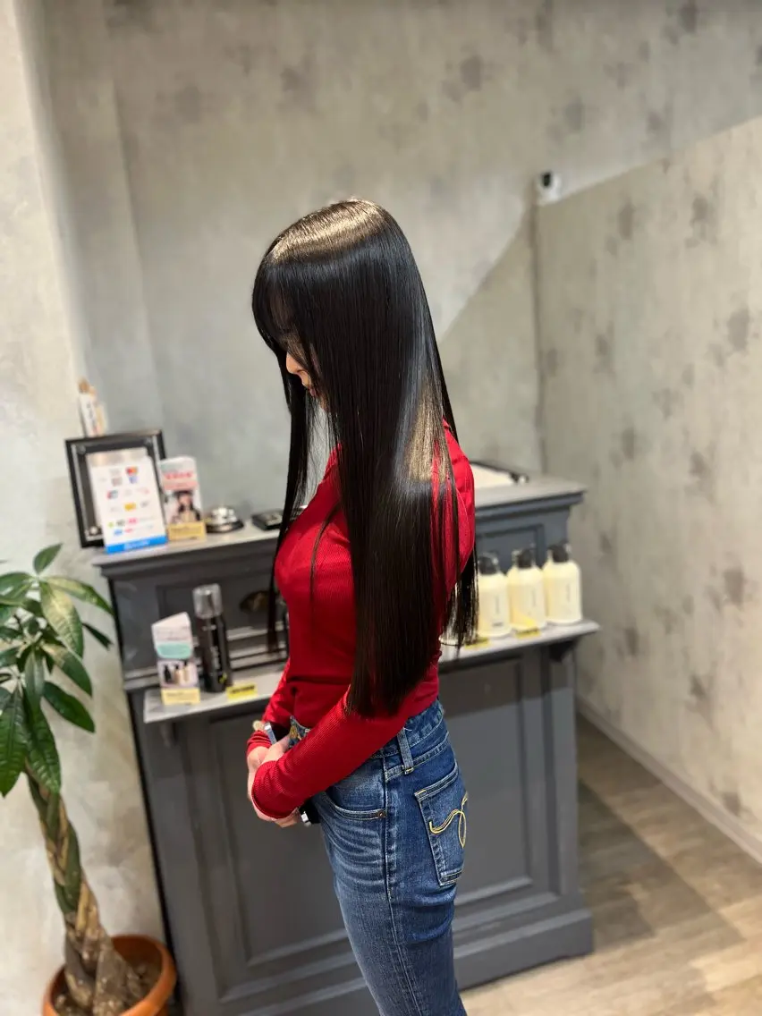 ロング トッチ 艶髪髪質改善のヘアスタイル