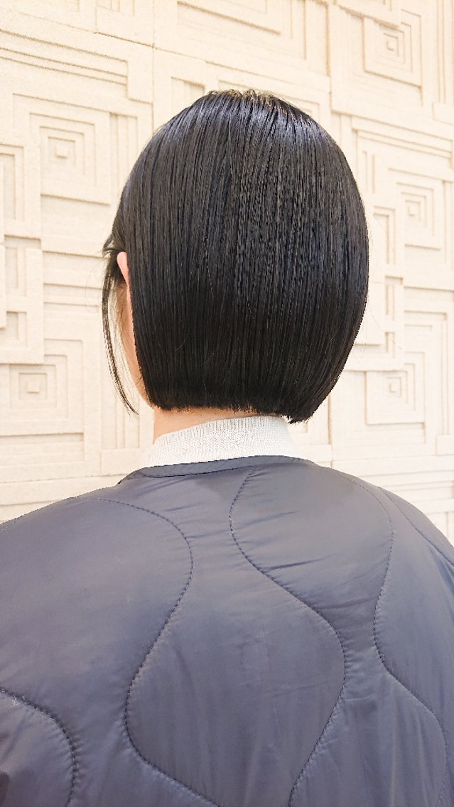 ショート 切りっぱなしボブ ボブ 古野 靖知のその他イメージ