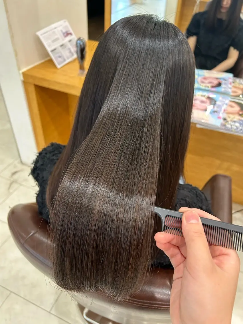 ロング 松原 愛莉のヘアスタイル