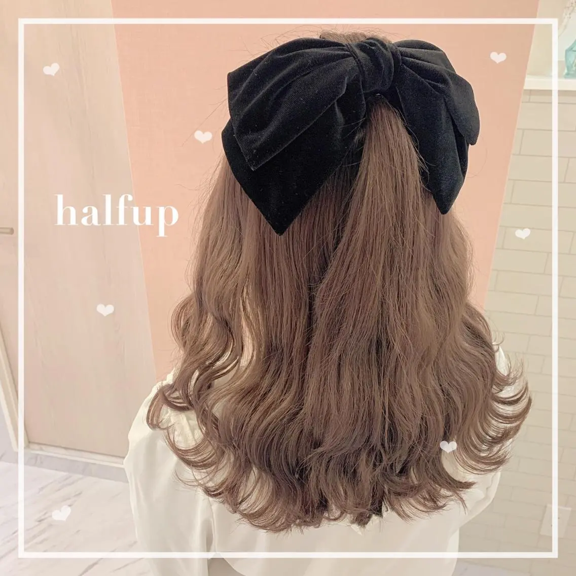 ミディアム ヘアアレンジ Aries🫧 missa𓂃🤍のヘアスタイル