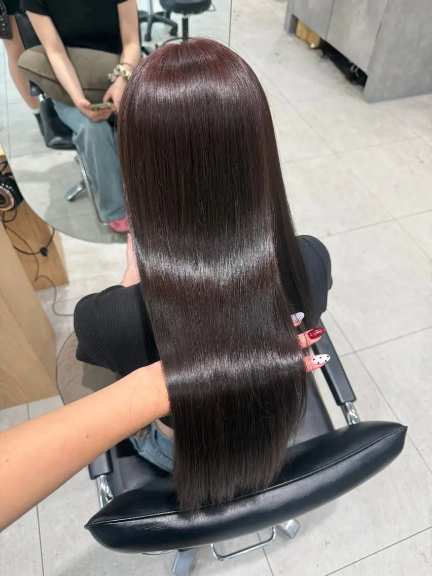 ロング カラー ヘアカラー トリートメント 福岡美髪矯正 /Rinonのヘアスタイル