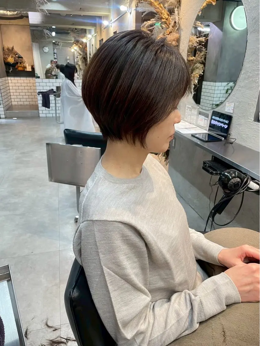 【カットモデル】ショートカット⚪️の写真