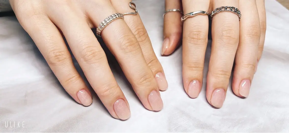 ネイル ラメ(グリッター) オフィスネイル ワンカラーネイル Collection Nailsaronのネイルデザイン