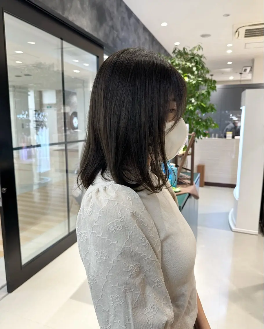 ミディアム トリートメント NAKAHARA TSUKUSHIのヘアスタイル