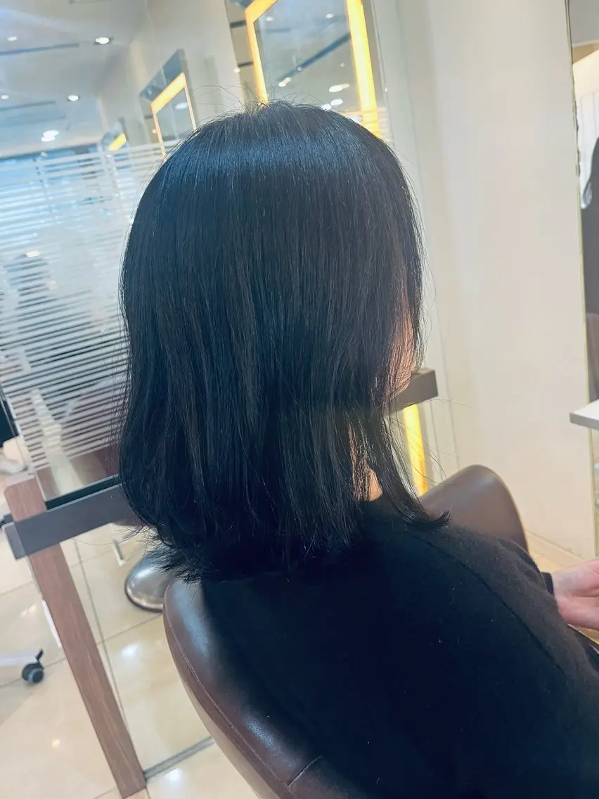 ミディアム 🟣タマコシトム 🟣のヘアスタイル
