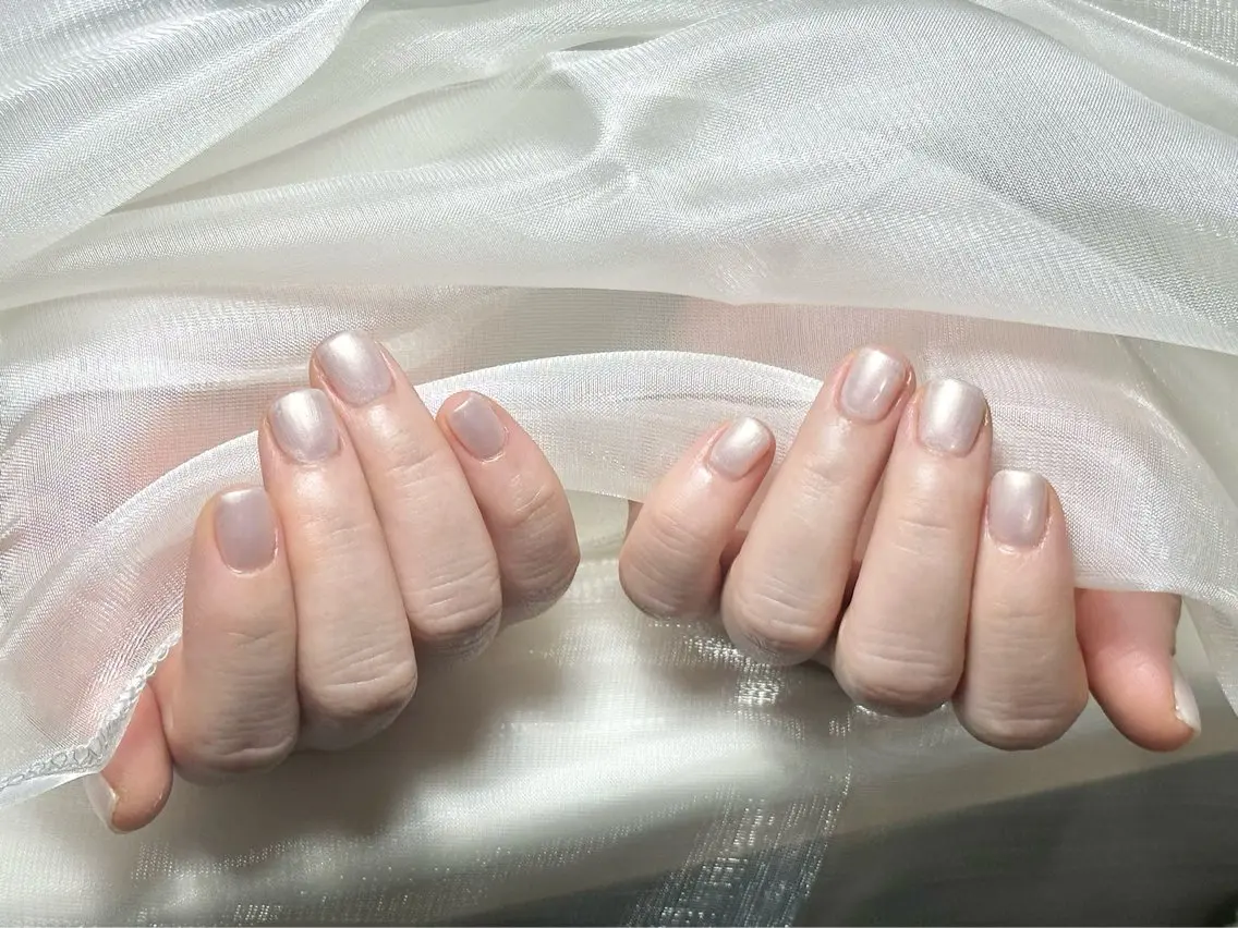 ネイル ワンカラーネイル ハンドネイル ハンドケア ⭐️Syu Rei⭐️のネイルデザイン