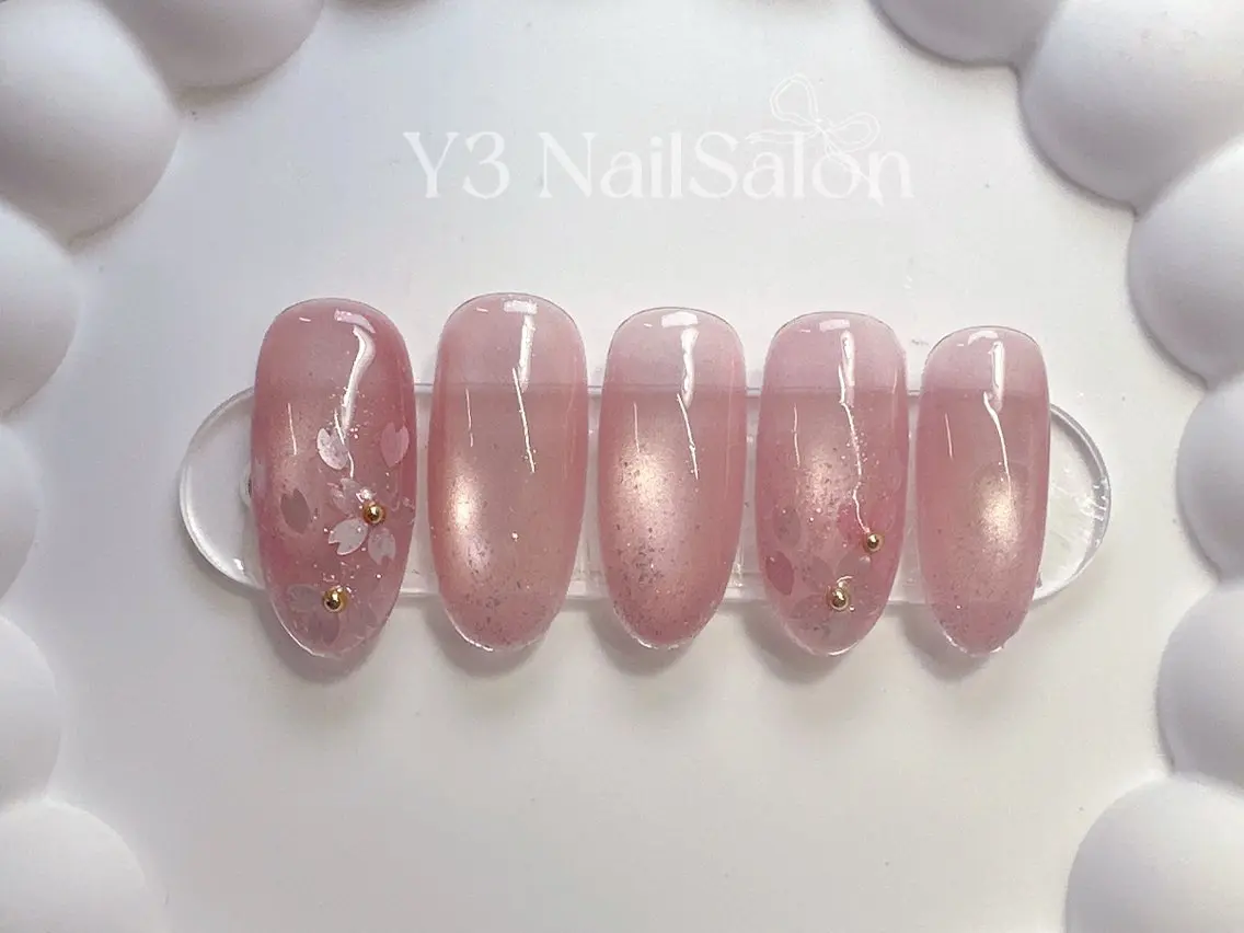 ネイル 桜ネイル Y3 NailSalonのネイルデザイン