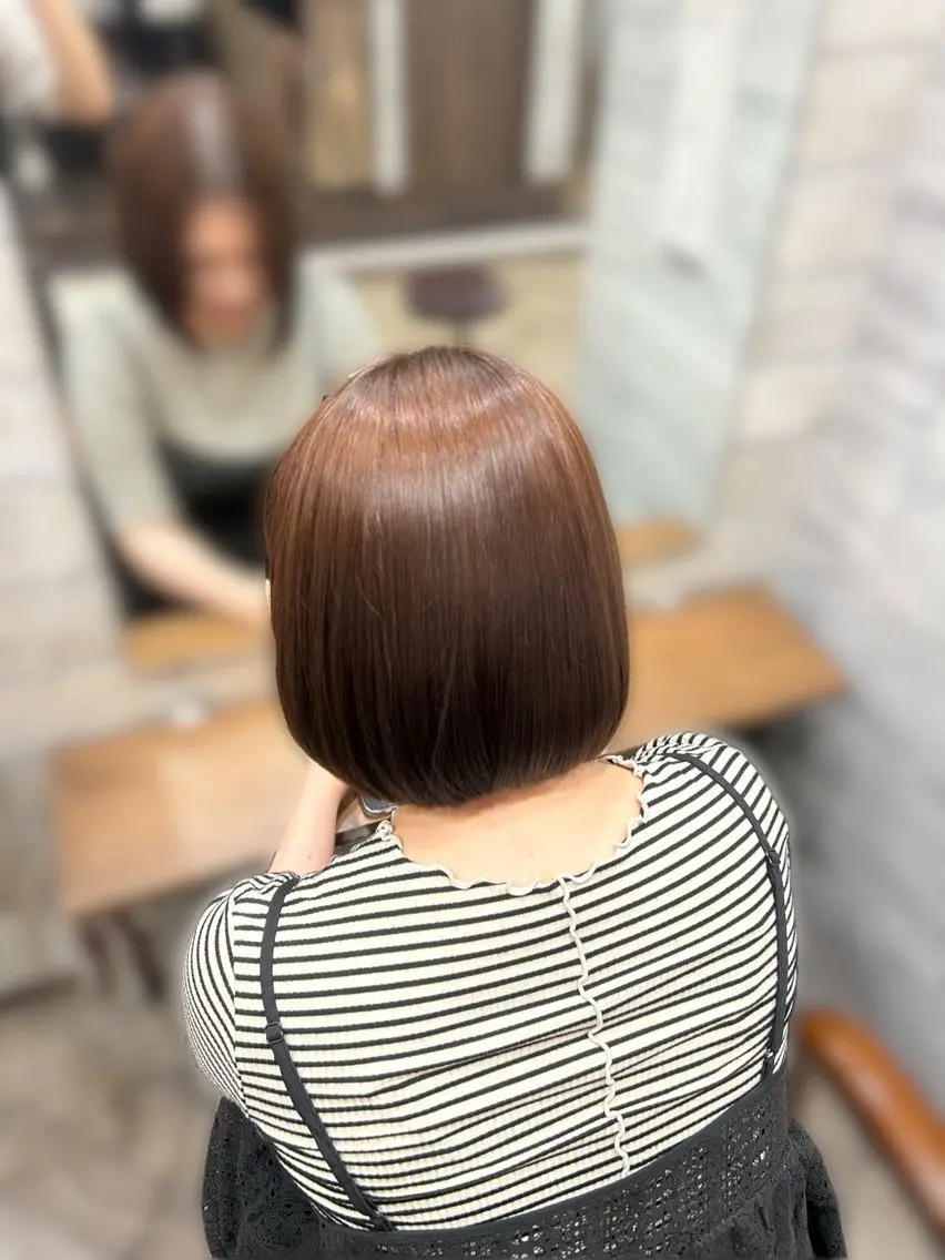 ショート トリートメント 縮毛矯正 トリートメント 小顔カット/ツヤ髪/ 山本✨のヘアスタイル