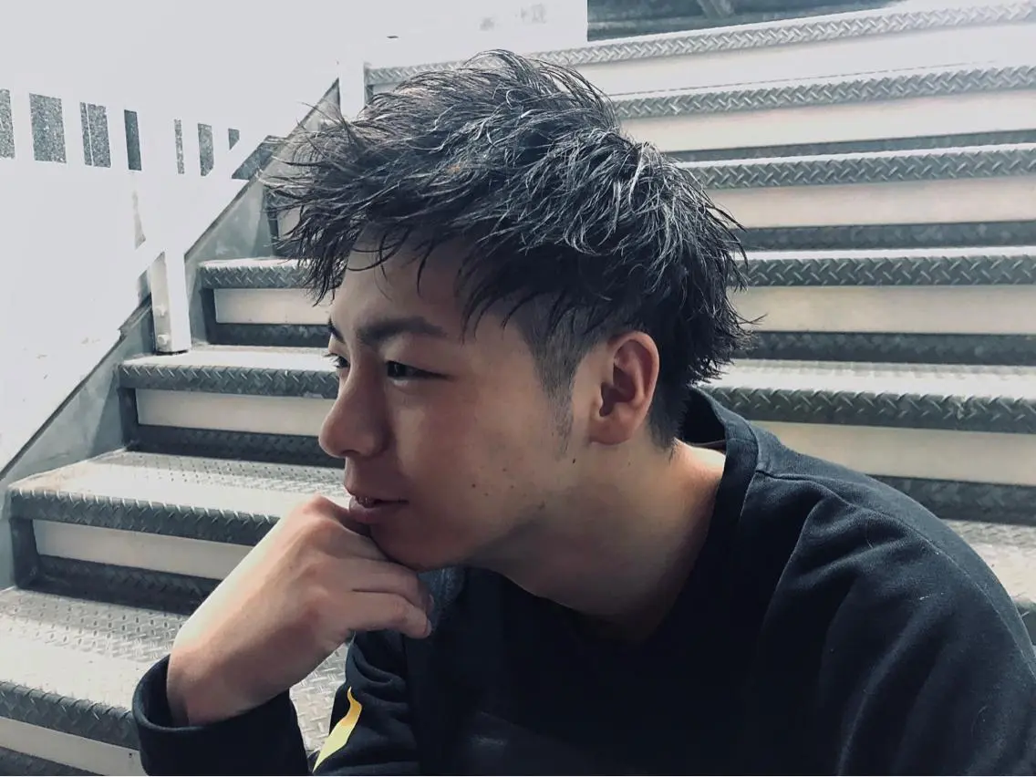 メンズ メンズパーマ メンズツイストパーマ ツイストパーマ カット パーマ 熊本メンズ 特化美容師林卓真のヘアスタイル