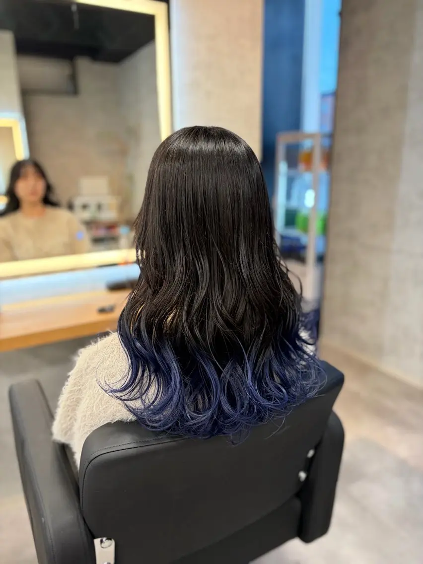 ミディアム ヘアカラー トリートメント ヘアセット カラー指名NO.1 🌈Neneのヘアスタイル