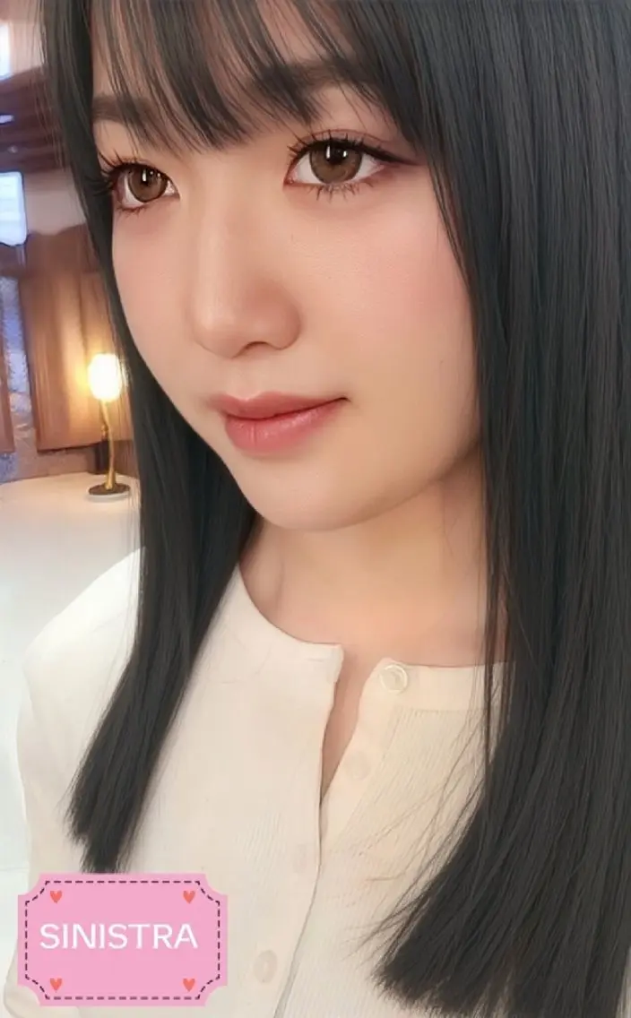 ミディアム カット ヘアカラー トリートメント 足利市・原宿・表参道 シニストラのヘアスタイル